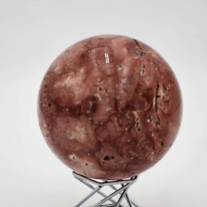 Red Calcite Sphere