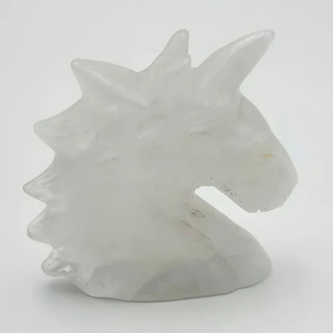 Large Crystal Unicorn Head