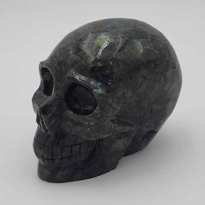 Labradorite Skull