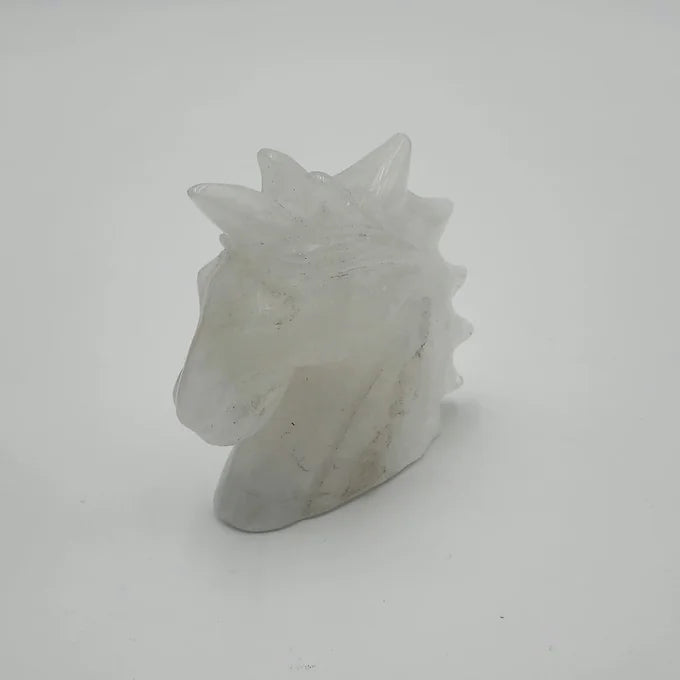 Large Crystal Unicorn Head