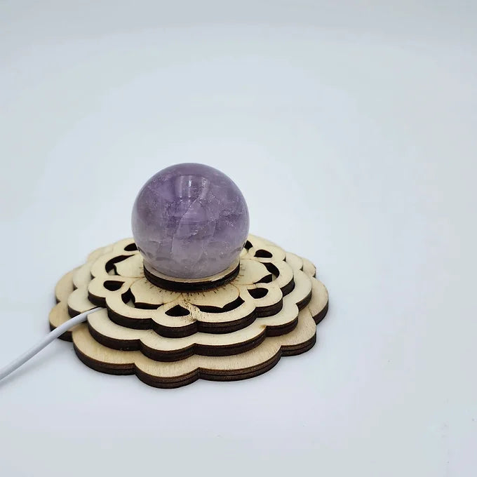 Purple Fluorite Sphere