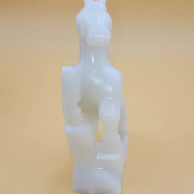 Hand Carved White Jade Horse