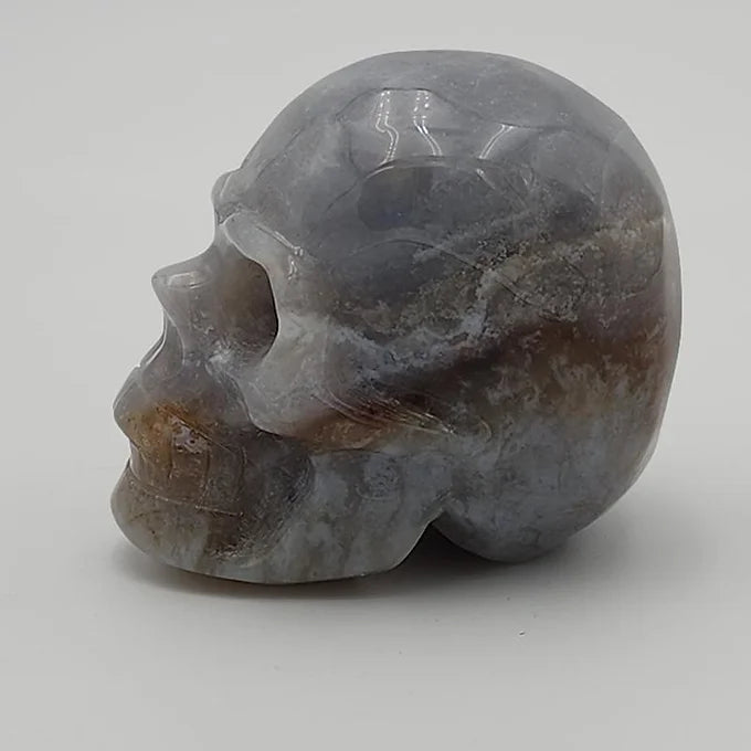 Sea Jasper Skull