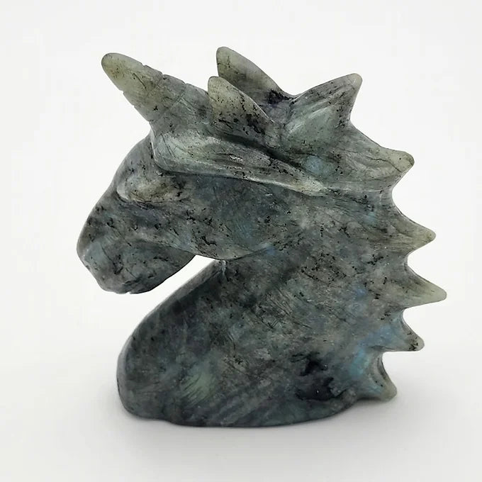 Large Crystal Unicorn Head