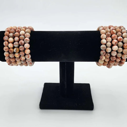 Red Vein Jasper Bracelet