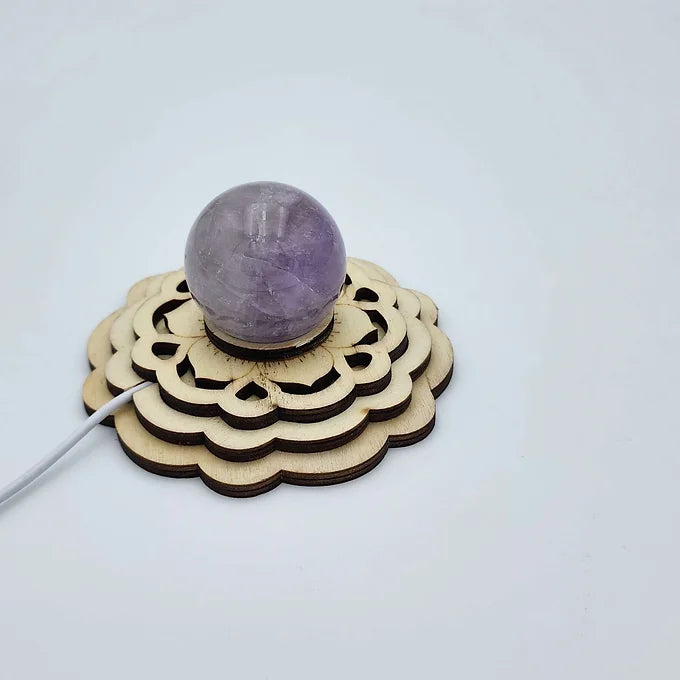 Purple Fluorite Sphere