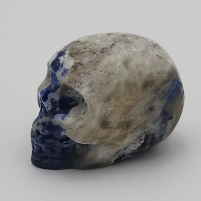 Sodalite Skull