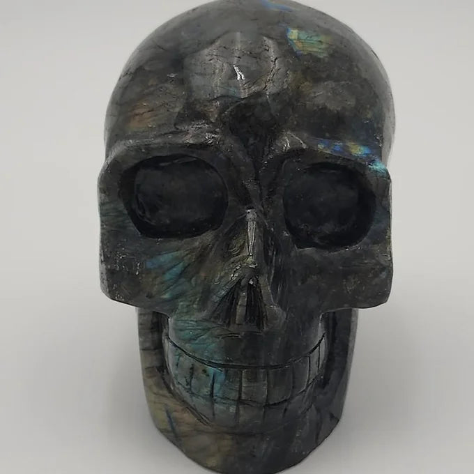 Labradorite Skull