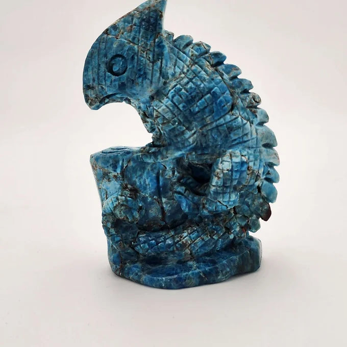 Blue Apatite Chameleon