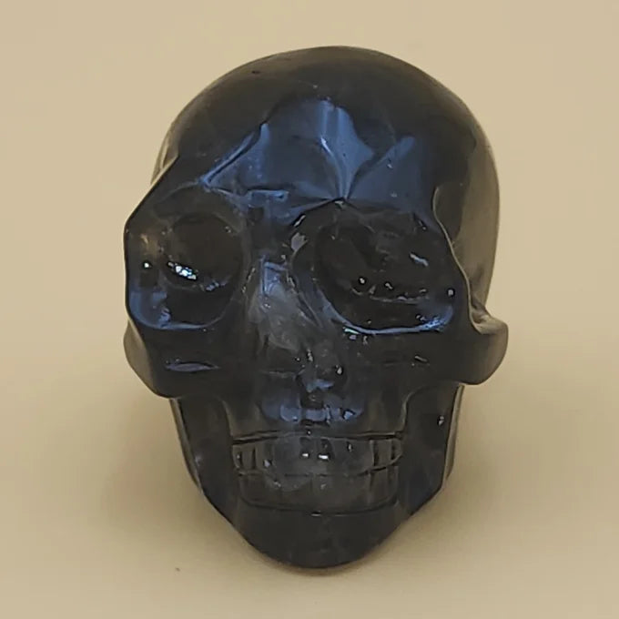 Smokey Quartz Skull