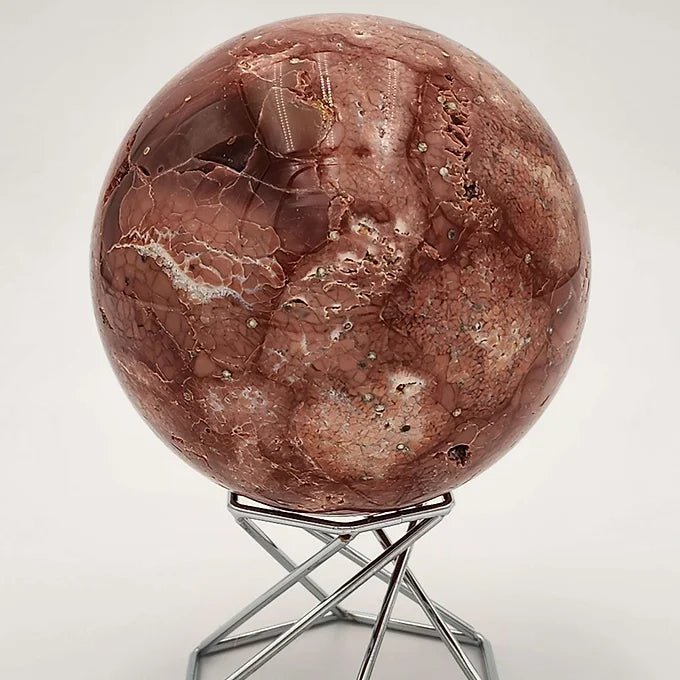 Red Calcite Sphere