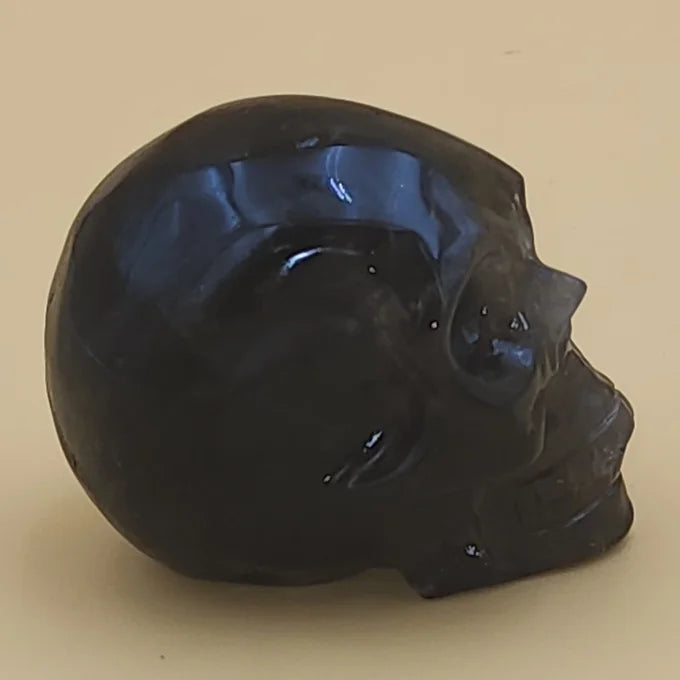 Smokey Quartz Skull