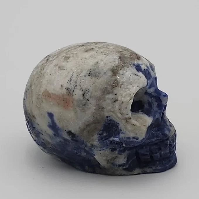 Sodalite Skull